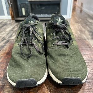 Green Adidas Boost